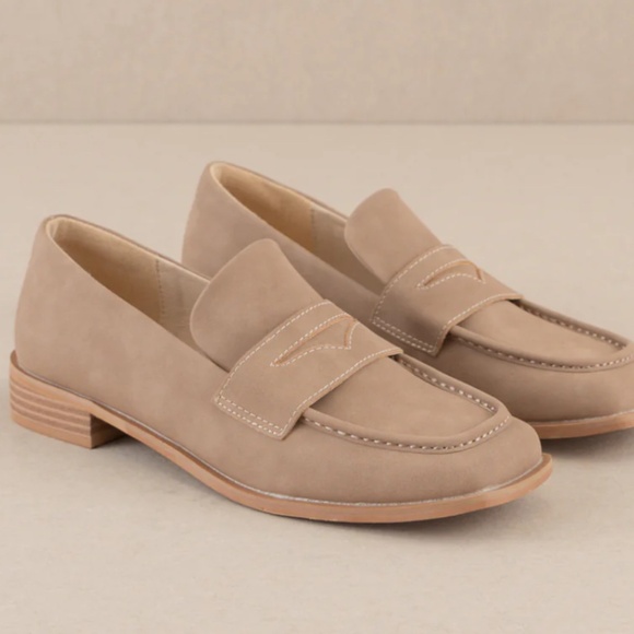 Oasis Society Shoes - Oasis Society NEW June penny loafers neutral color
